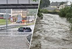 Armagedon w Bielsku-Białej. Na ulicach nawet metr wody