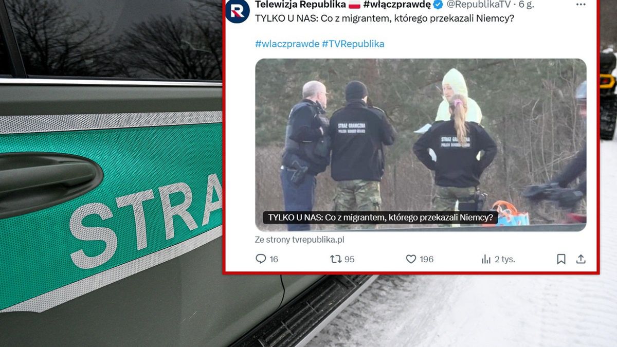 Niemcy mieli zostawić mężczyznę w Polsce.