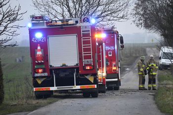 Stodólno: Wypadek awionetki niedaleko Mogilna. Pilot leciał sam