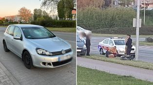 Gorzów Wielkopolski: Kierujący Volkswagenem potrącił rowerzystkę. Na pomoc ruszyli strażacy