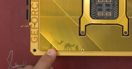 Pozłacany GeForce RTX 5090. Karta kosztuje majątek