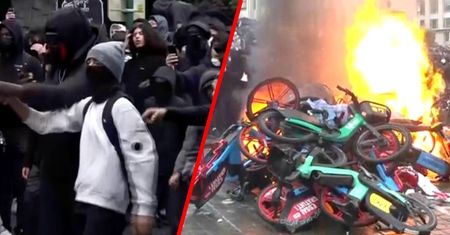 Ogromny protest w Brukseli. Na ulicach policja traci kontrolę