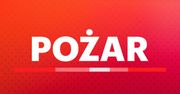 Pożar domu w Krzyżówkach pod Kaliszem. Czteroosobowa rodzina wybiegła z płonącego budynku