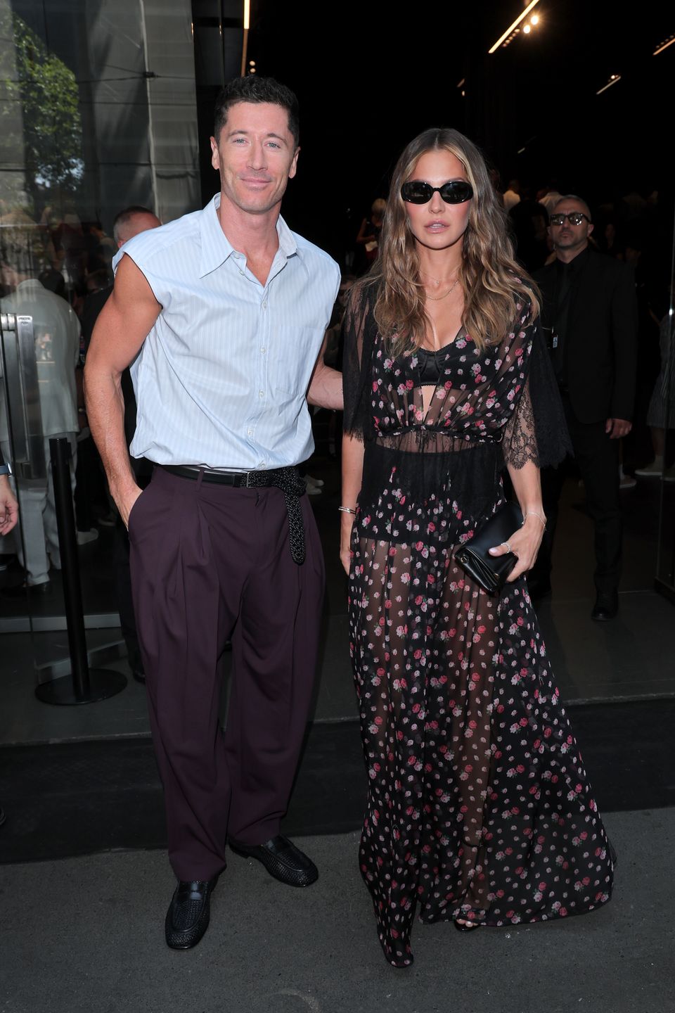 Anna i Robert Lewandowscy