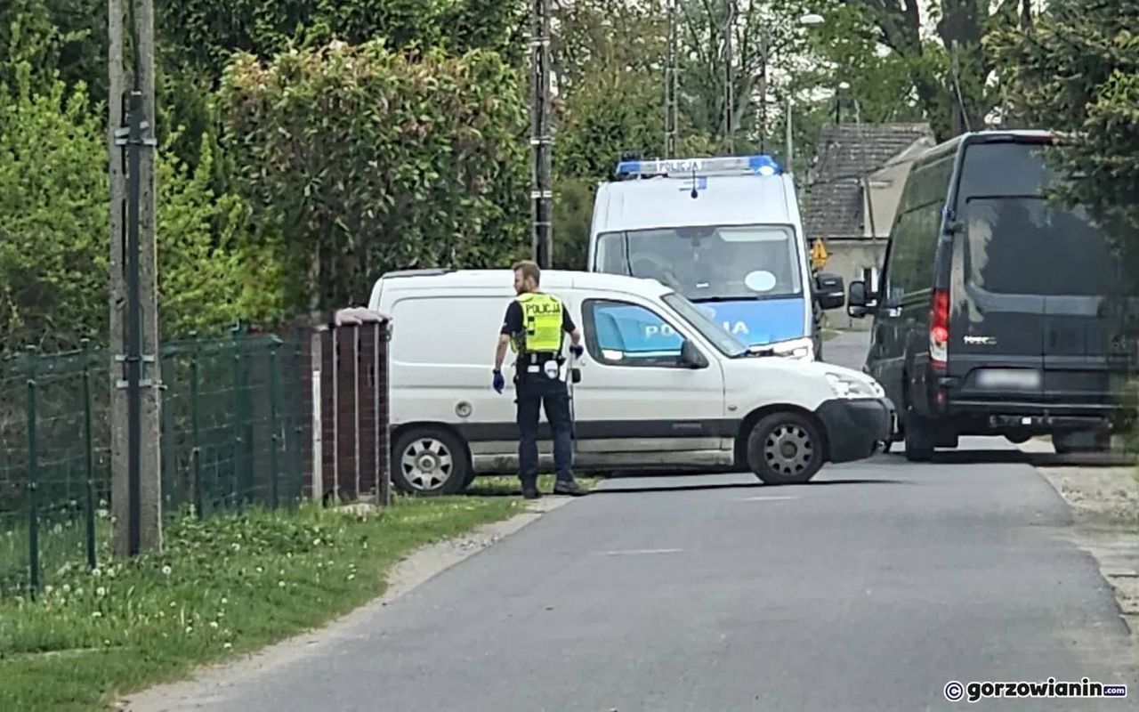 Tragedia koło Gorzowa. Mężczyzna zmarł za kierownicą auta