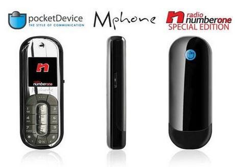 Odtwarzacz mp3 z funkcją telefonu od PocketDevice
