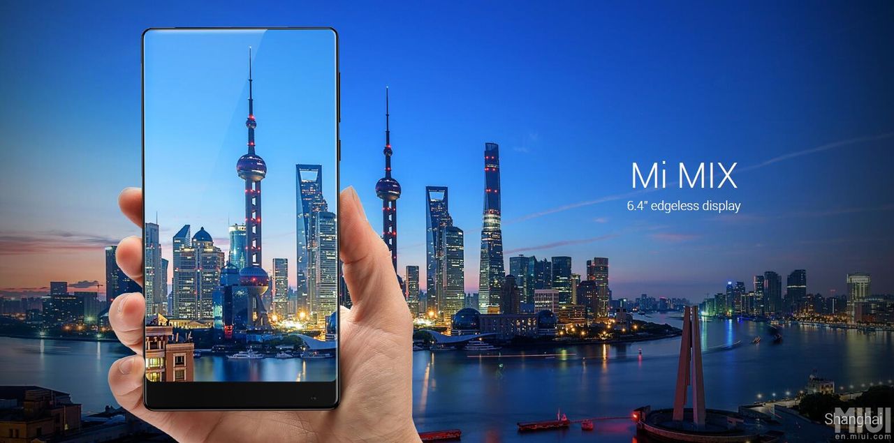 Xiaomi Mi MIX oficjalnie. Bezramkowy smartfon, który wygląda obłędnie