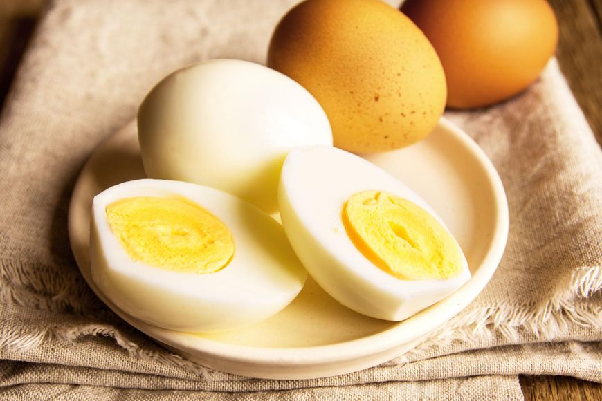 Gotowane jajka również nei są do końca bezpieczne