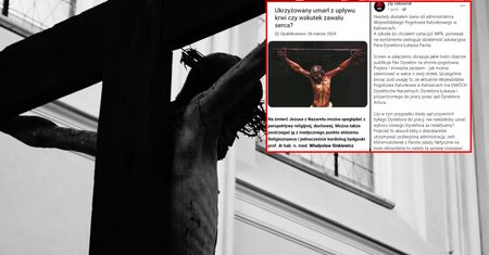 Ratownik oburzony. Chodzi o przyczyny śmierci Jezusa