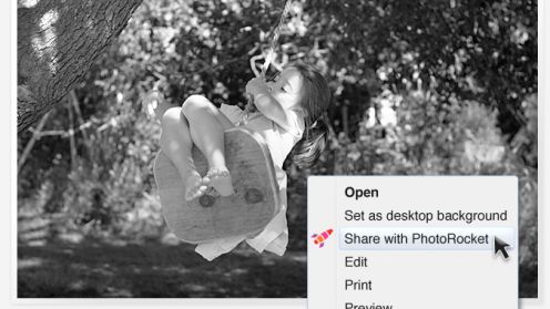 PhotoRocket, czyli jak podzielić się swoimi zdjęciami w Sieci w odrzutowym tempie 1