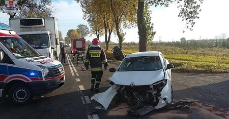 Radzyń Podlaski: Zbyt duża prędkość przyczyną wypadku