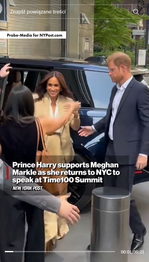 Meghan Markle i książę Harry 