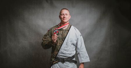 Srebro dla 2 LBOT! Sebastian Włodarczyk wicemistrzem Polski w judo