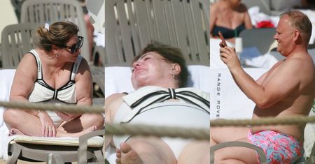 Odziana w strój kąpielowy od CHANEL Katarzyna Niezgoda smaży się na PRYWATNEJ PLAŻY w Sopocie, pozując przed mężem (ZDJĘCIA)