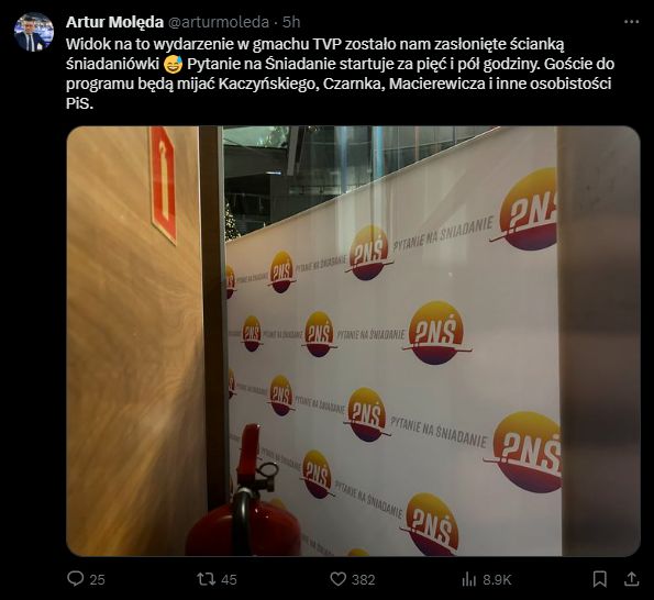 Tak wyglądała nocna "obrona" TVP przez PiS