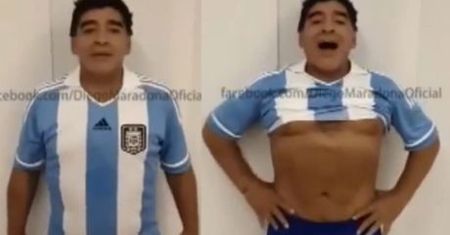 Maradona SCHUDŁ NA NOWY ROK!