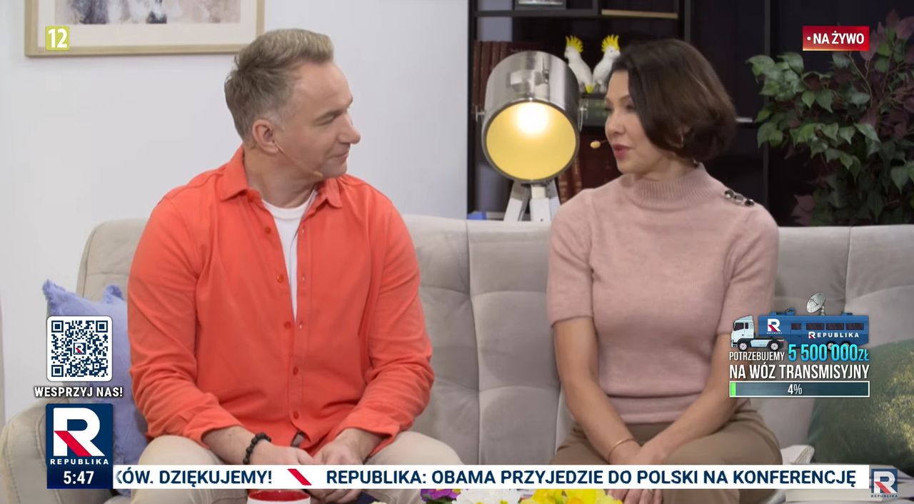 Kadr z programu TV Republika