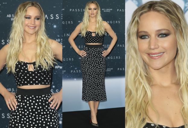 Jennifer Lawrence bez stanika na premierze w Berlinie