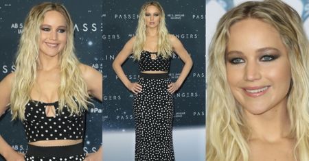 Jennifer Lawrence bez stanika na premierze w Berlinie