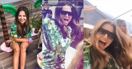 Lewandowska "szaleje" przy piosence Spice Girls na poprawinach córki Korcz! (WIDEO)