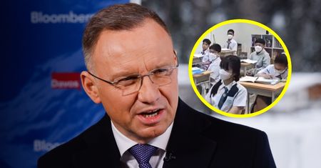 Nagranie rozpaliło sieć. Nauczyciel pokazał uczniom w Bangkoku klip z Dudą