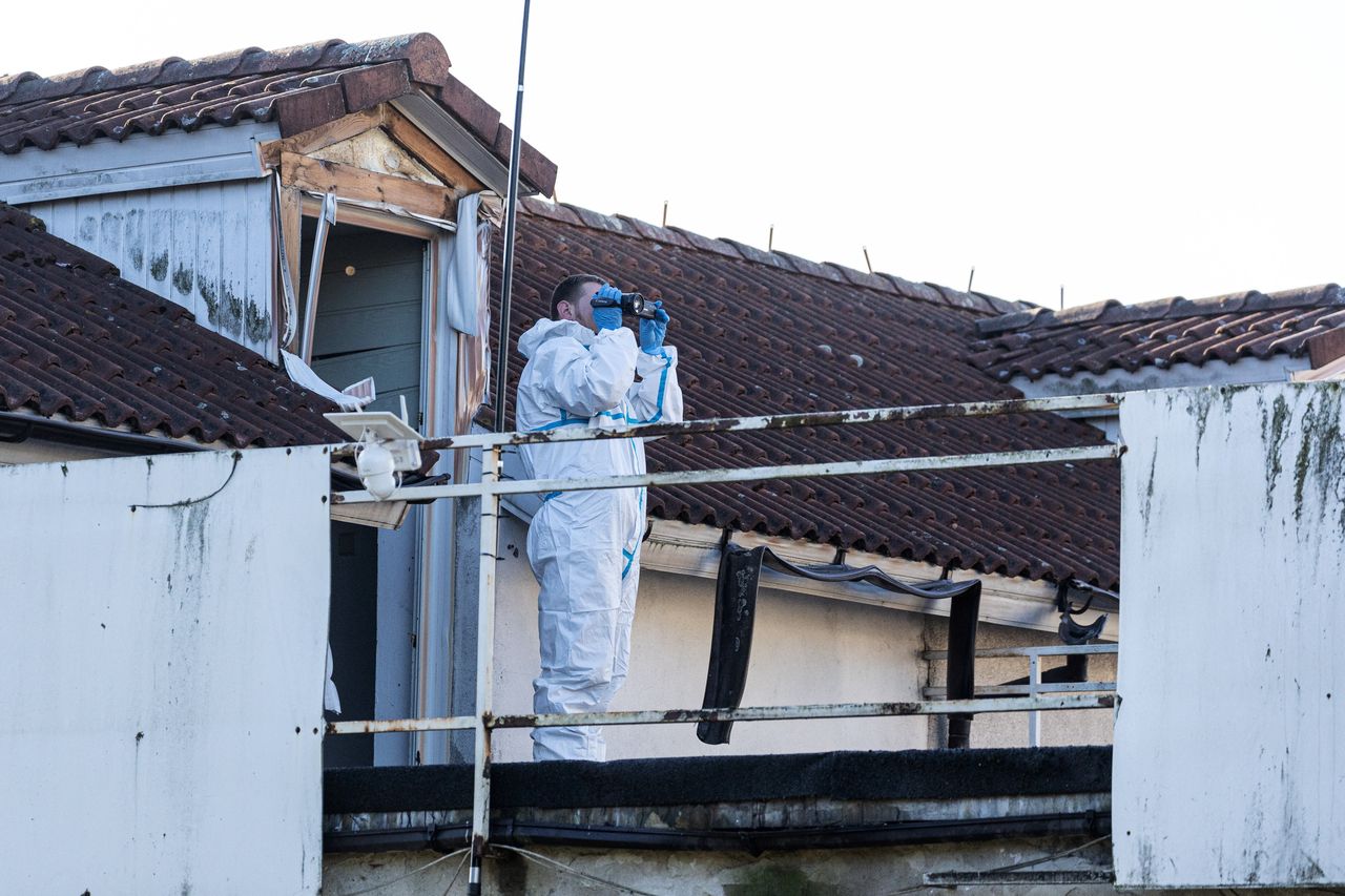 Technik na miejscu śmierci rodziny spod Poznania