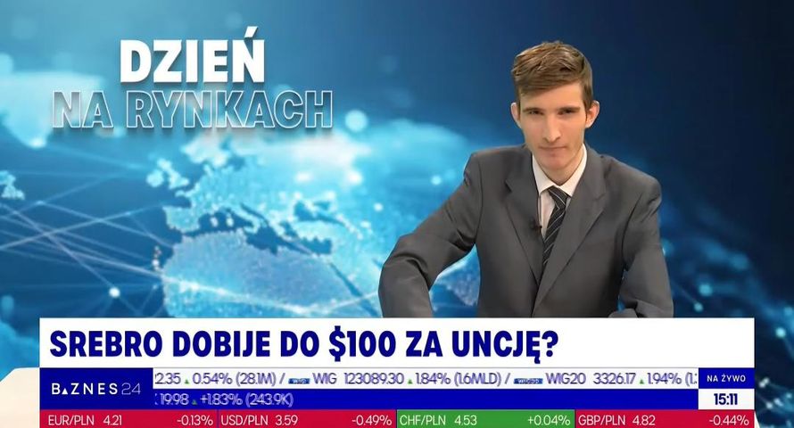 Nowy prezenter kanału Biznes24
