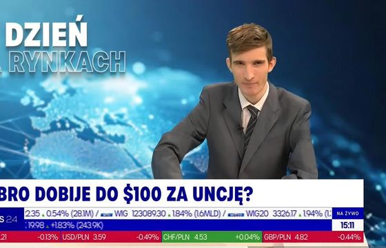 Nowy prezenter kanału Biznes24