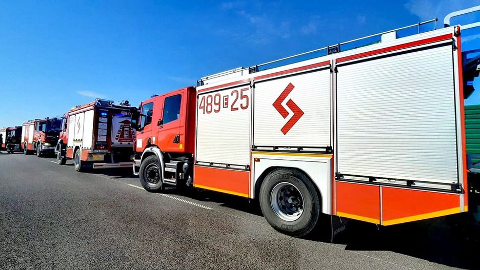 Wypadek na S14