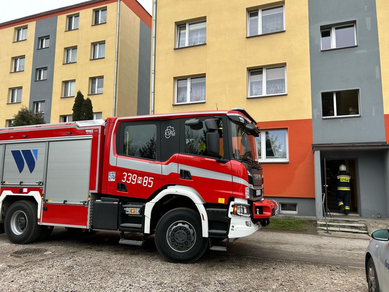 Minuty dzieliły ich od śmierci. Matka i jej syn trafili do szpitala