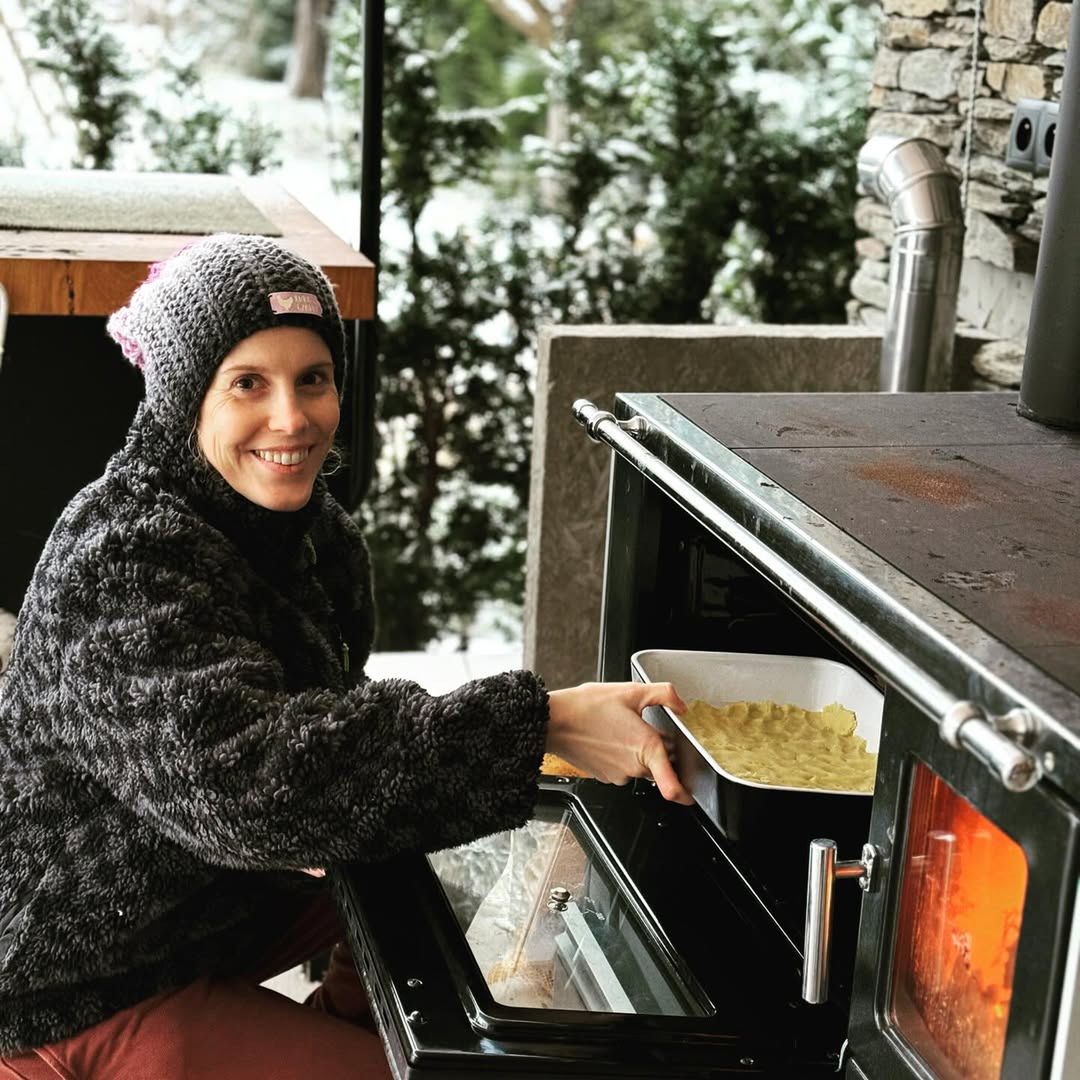 Grill na zewnątrz domu Macieja Stuhra