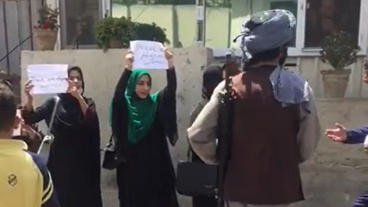 demonstracja w Kabulu