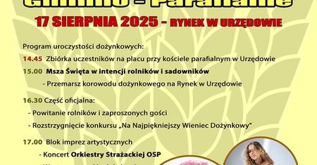 Dożynki w Urzędowie 2025. Gwiazdą imprezy Dr. SWAG!