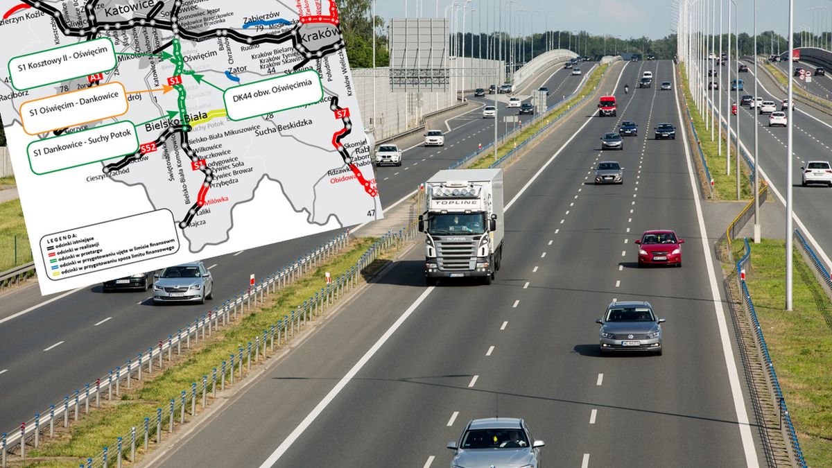 Drogi w Polsce. Chińczycy nie zbudują fragmentu S1. GDDKiA unieważnia przetarg