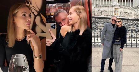 Izabela Janachowska rozkoszuje się "la dolce vita" i sączy czerwone wino na walentynkowym wypadzie do Rzymu (ZDJĘCIA)
