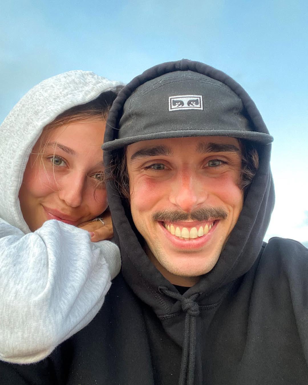 Izabella Krzan i jej partner