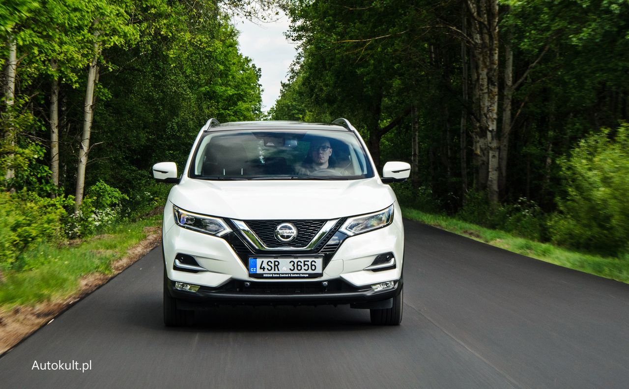 Nissan Qashqai pomimo wieku wciąż wygląda atrakcyjnie