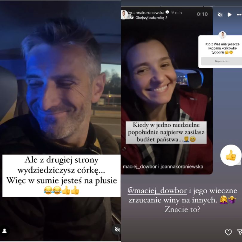 Joanna Koroniewska i Maciej Dowbor zatrzymani przez policję
