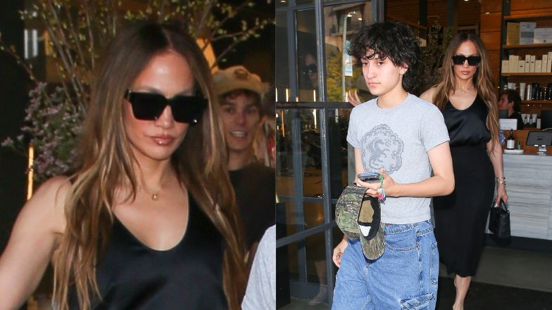 Jennifer Lopez maszeruje na lunch z niebinarnym dzieckiem