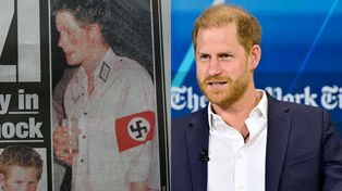 Nazistowski incydent księcia. Harry publicznie oskarżał własnego brata i Kate