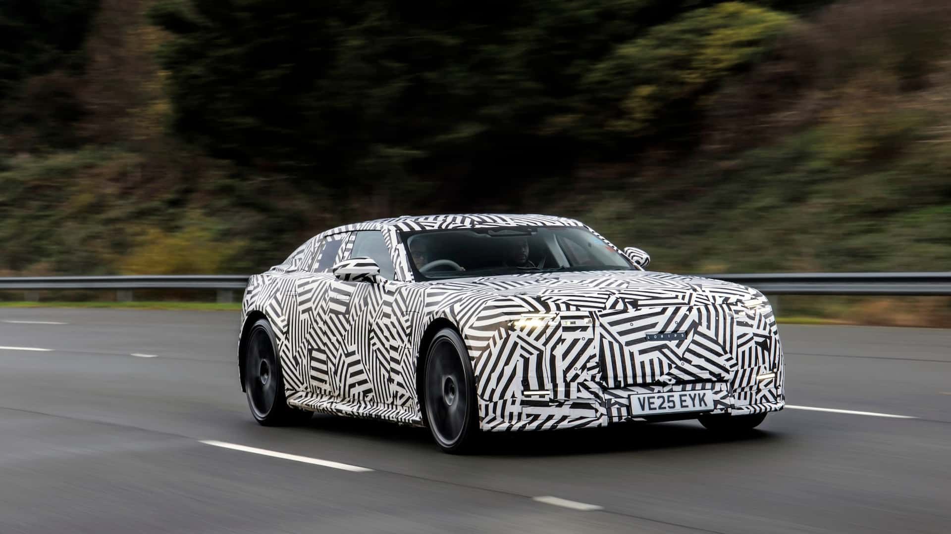 Nowy Jaguar podczas zimowych testów