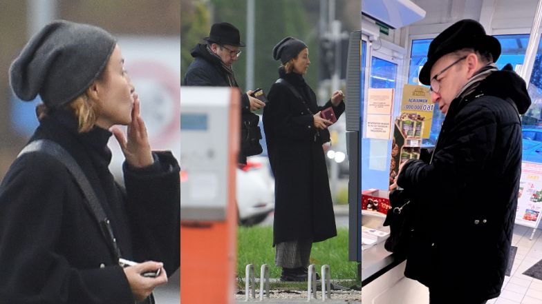 Zbigniew Zamachowski i Gabriela Muskała "przyłapani" na mieście