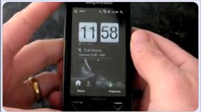 TouchFlo3D na Xperii 1