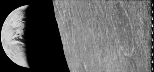 Zdjęcia powierzchni Księżyca w wysokiej rozdzielczości z 1966 roku
