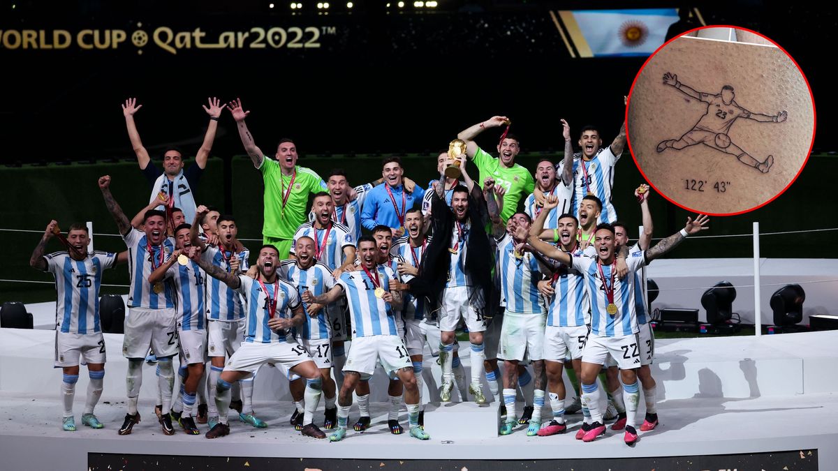 Reprezentant Argentyny zrobił sobie wyjątkowy tatuaż
