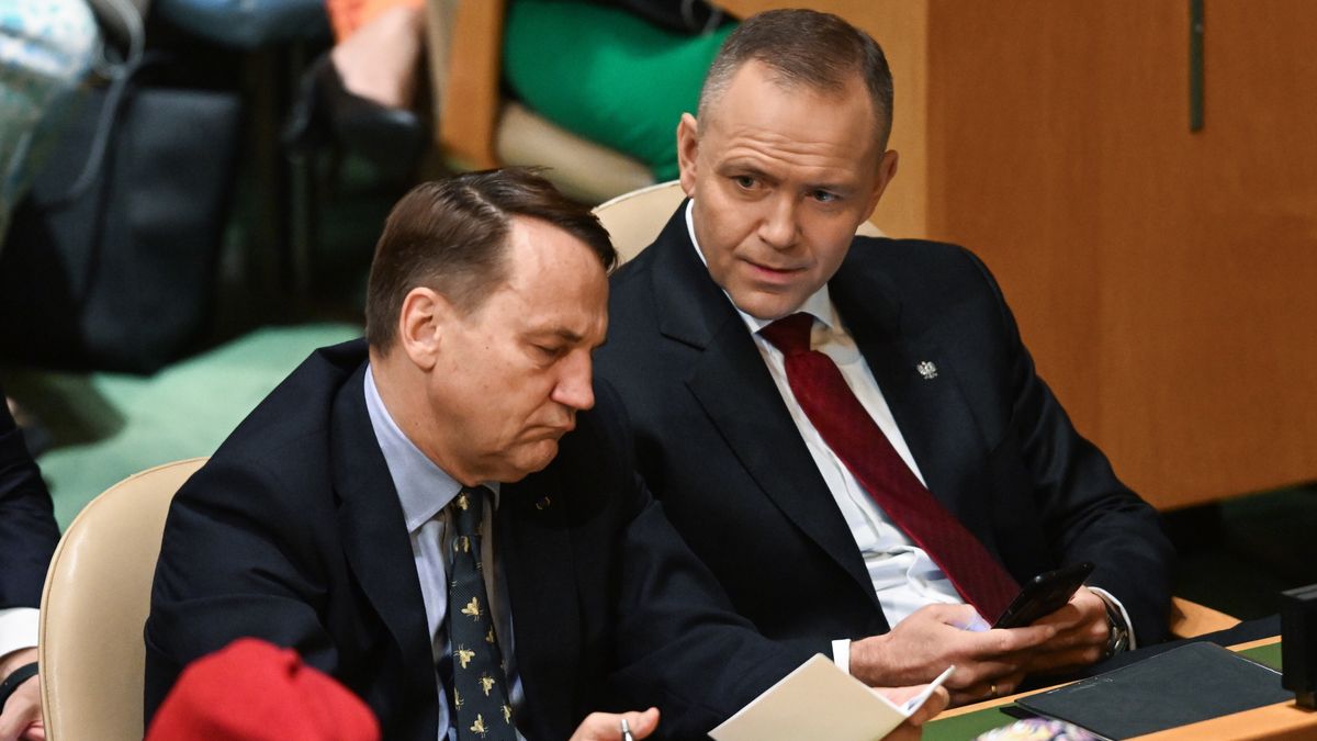 Karol Nawrocki i Radosław Sikorski
