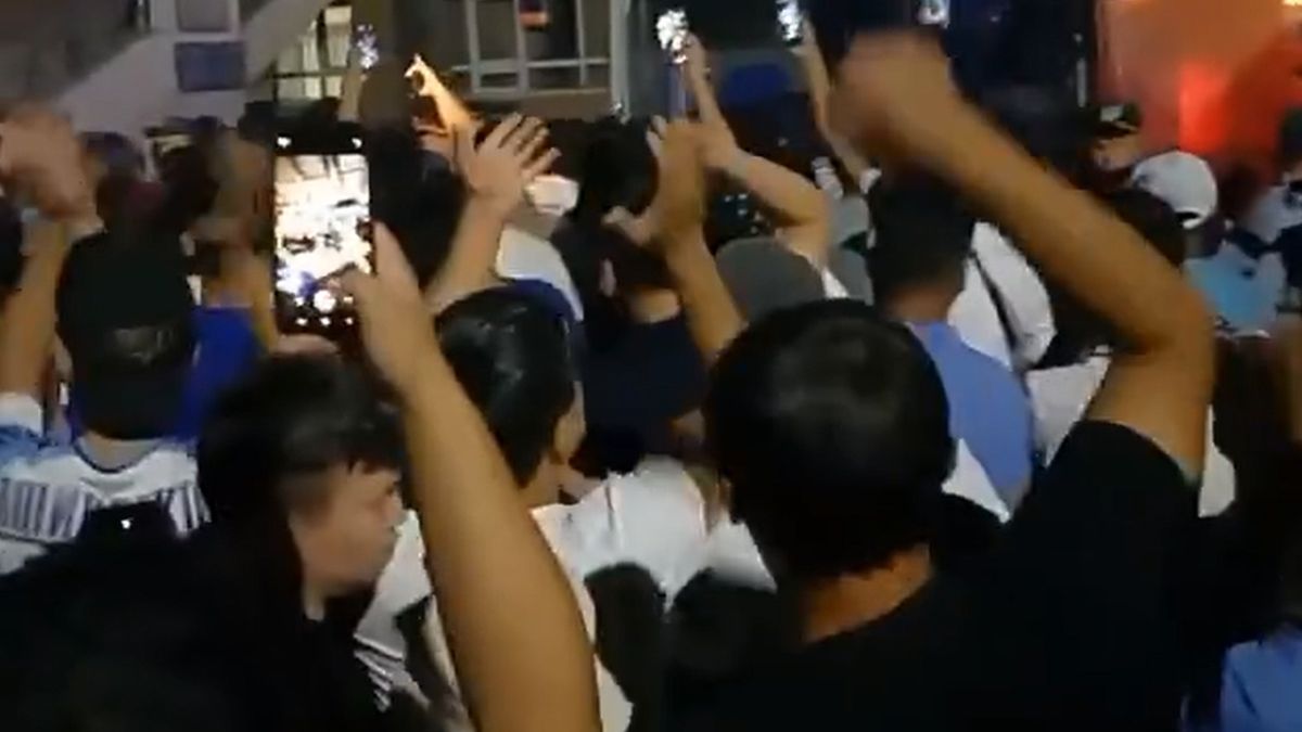 Kibice Ordabasy Szkyment mieli dość porażek