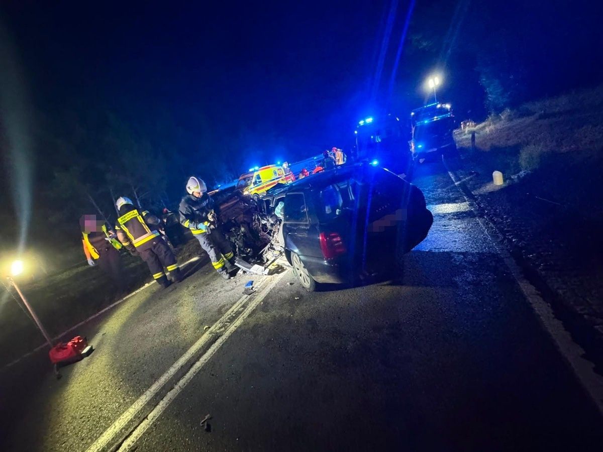 Tragiczny wypadek na drodze 58: 17-latek za kółkiem, dwie uciekinierki