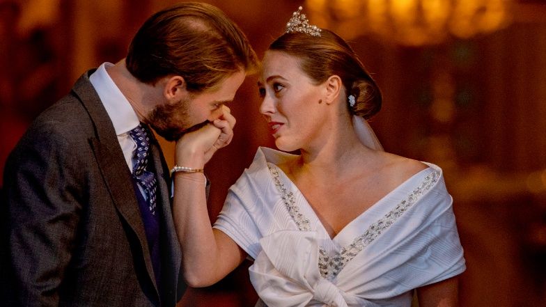 Ślub syna króla Grecji i córki szwajcarskiego miliardera