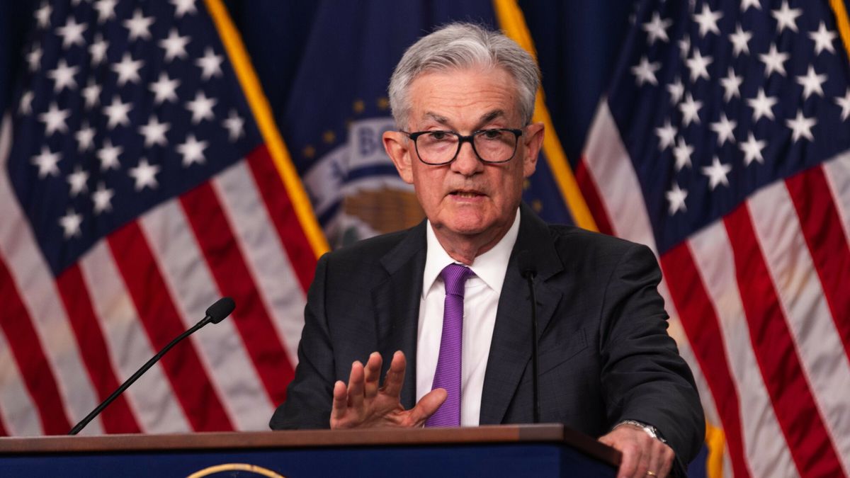 Na zdjęciu przewodniczący Fed Jerome Powell